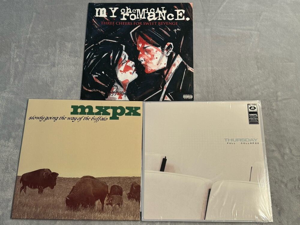 Vinyl My Chemical Romance Three Cheers for Sweet Revenge Mxpx Slowly Going Way